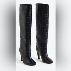 Knee High Heeled Boots by H&M